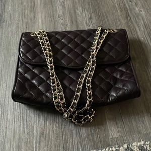 Purple large quilted affair Rebecca minkoff handbag